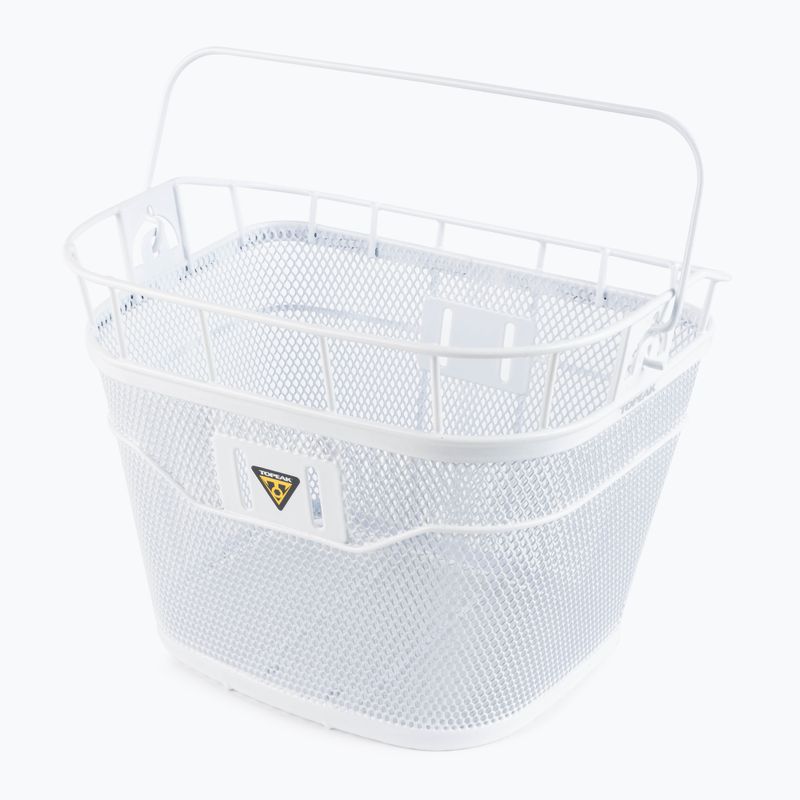 Велосипедний кошик на кермо  Topeak Basket Front білий T-TB2001W