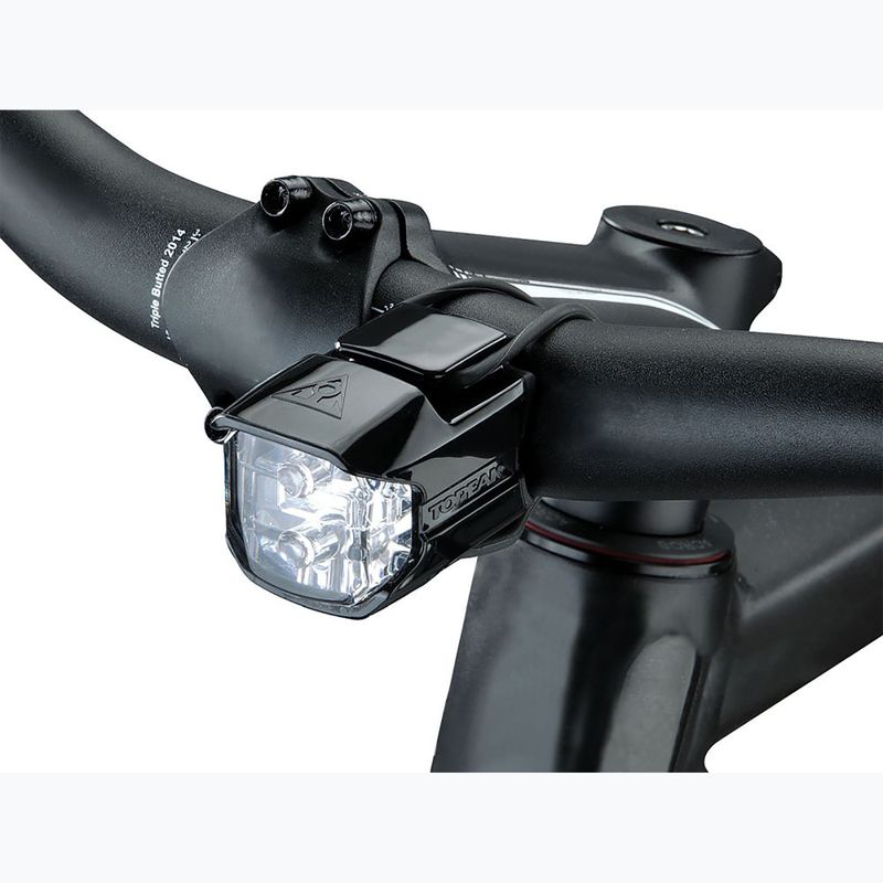 Ліхтарик велосипедний передній Topeak Whitelite Race black 2