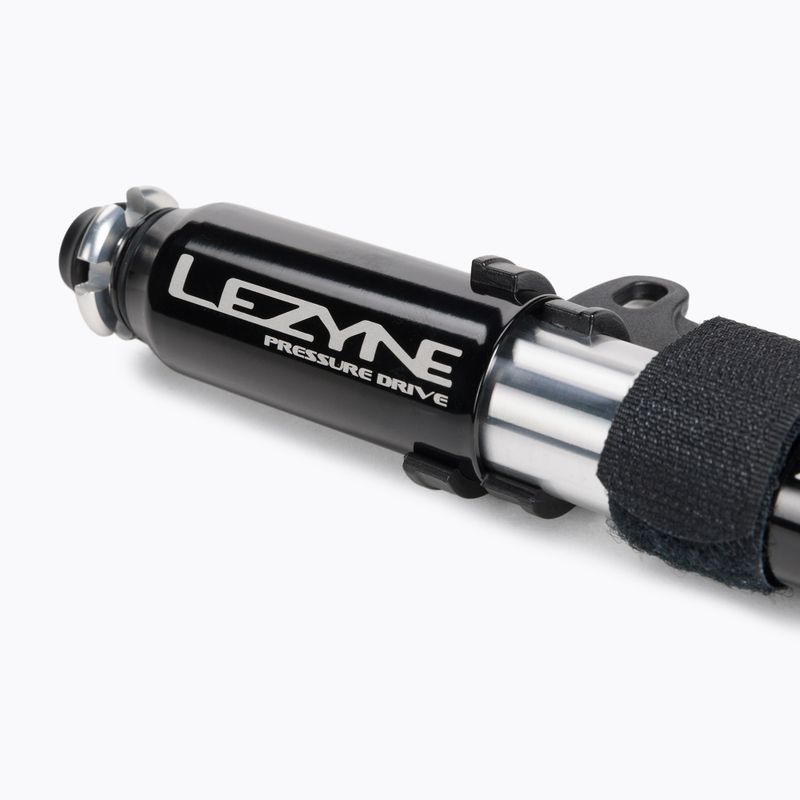 Велосипедний насос  Lezyne PRESSURE DRIVE HP S ABS 120psi чорний LZN-1-MP-PRSDR-V2S04 3