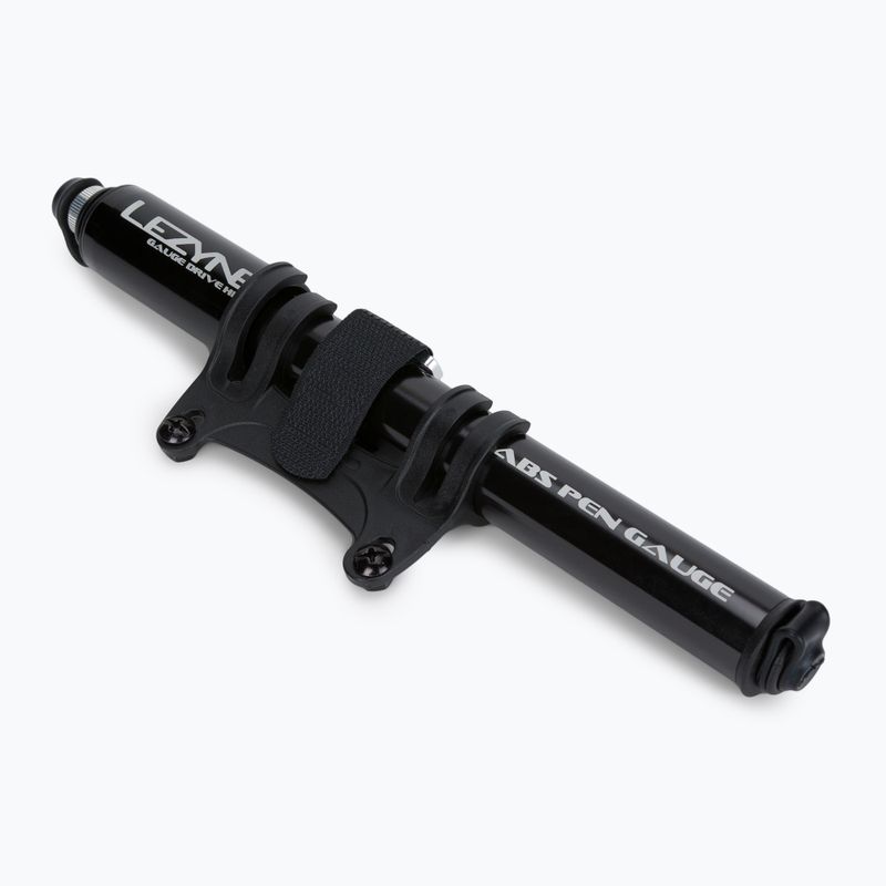 Велосипедний насос з манометром Lezyne GAUGE DRIVE HP M ABS 120psi чорний LZN-1-MP-GDHP-V1M04