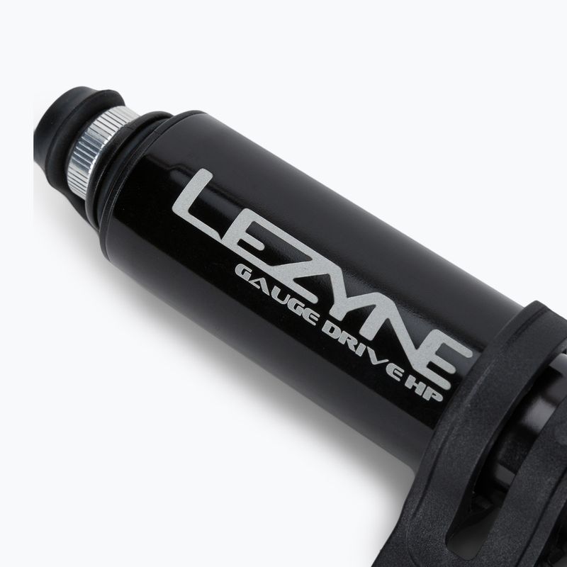 Велосипедний насос з манометром Lezyne GAUGE DRIVE HP M ABS 120psi чорний LZN-1-MP-GDHP-V1M04 3