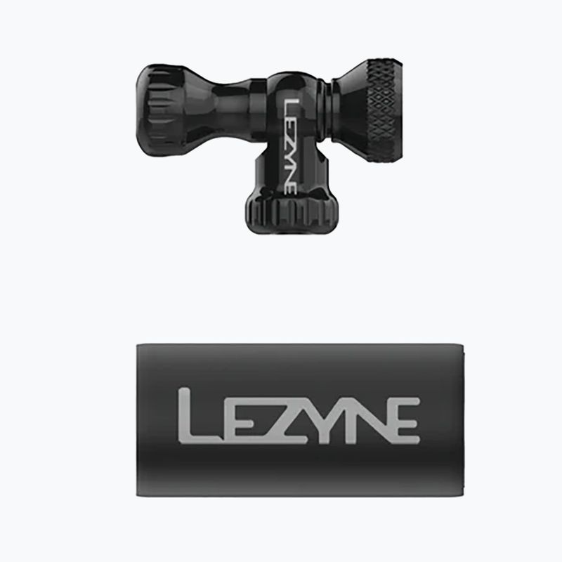 Насос велосипедний Lezyne Control Drive CO2 + 1 x cartridge 25 g gloss black 2