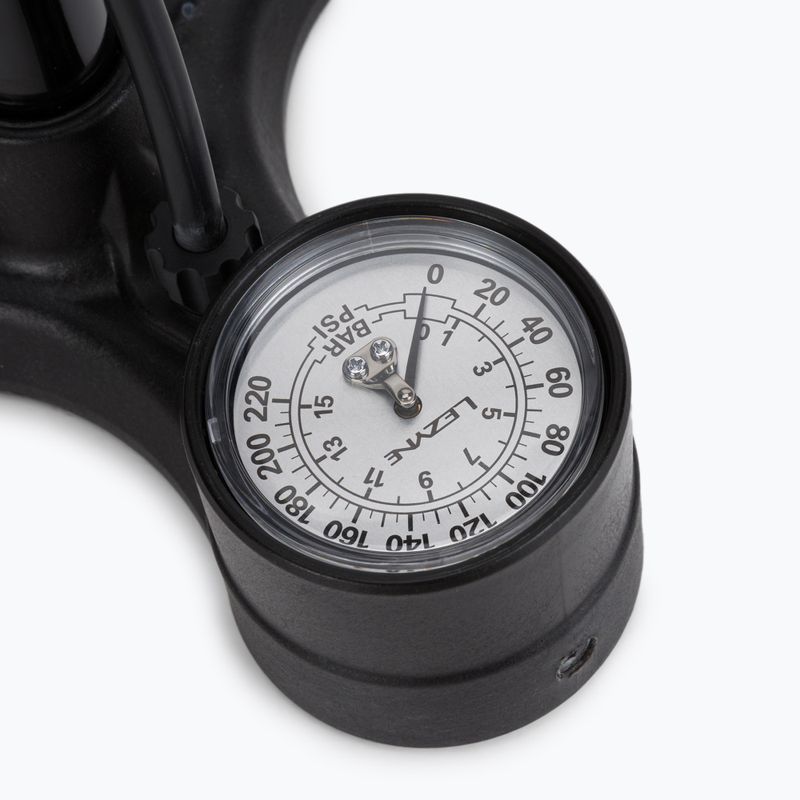 Велосипедний насос  Lezyne MACRO FLOOR DV DUAL VALVE HEAD 220psi чорний LZN-1-FP-MAFL-V204 3