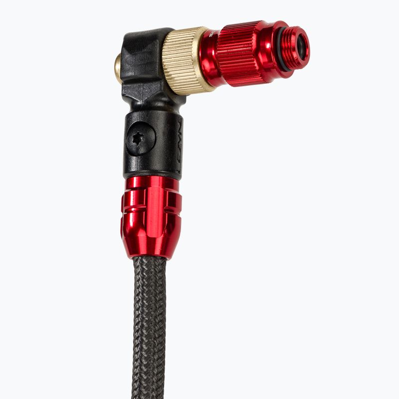 Велосипедний насос Lezyne CNC Floor Drive 3.5 глянцевий сріблястий 5