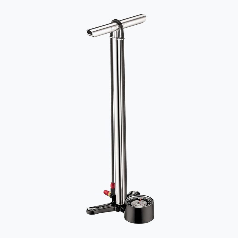 Велосипедний насос Lezyne CNC Floor Drive 3.5 глянцевий сріблястий 6