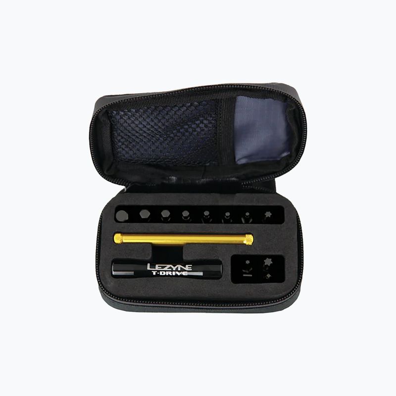 Ключ велосипедний Lezyne T-Drive чорно-золотий 1-MT-TDR-V104T12