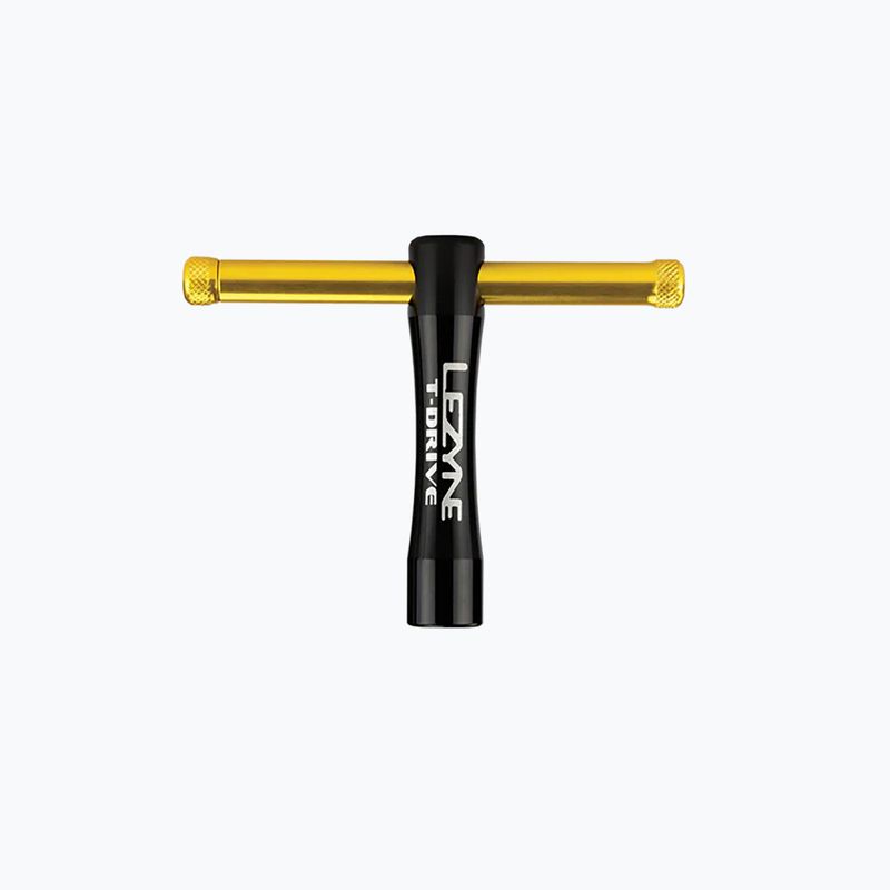 Ключ велосипедний Lezyne T-Drive чорно-золотий 1-MT-TDR-V104T12 2