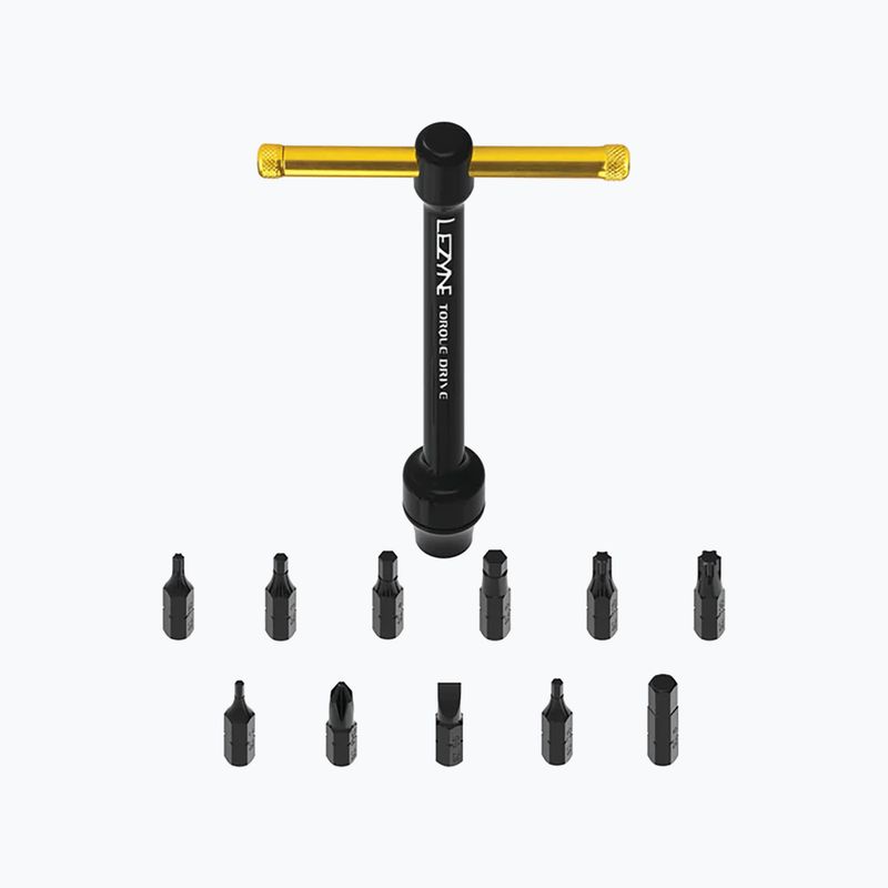 Динамометричний ключ Lezyne Torque Drive чорно-золотий 1-MT-TTDR-V104T12 3