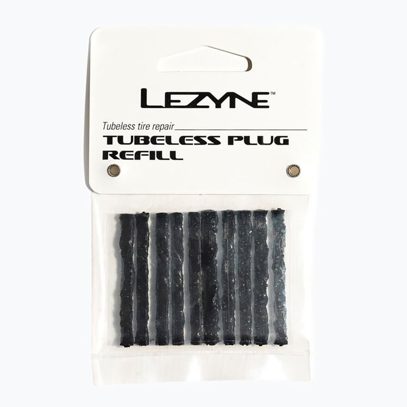 Гума для ремонту шин Lezyne Tubeless Plug Refill 10 шт. чорна 2