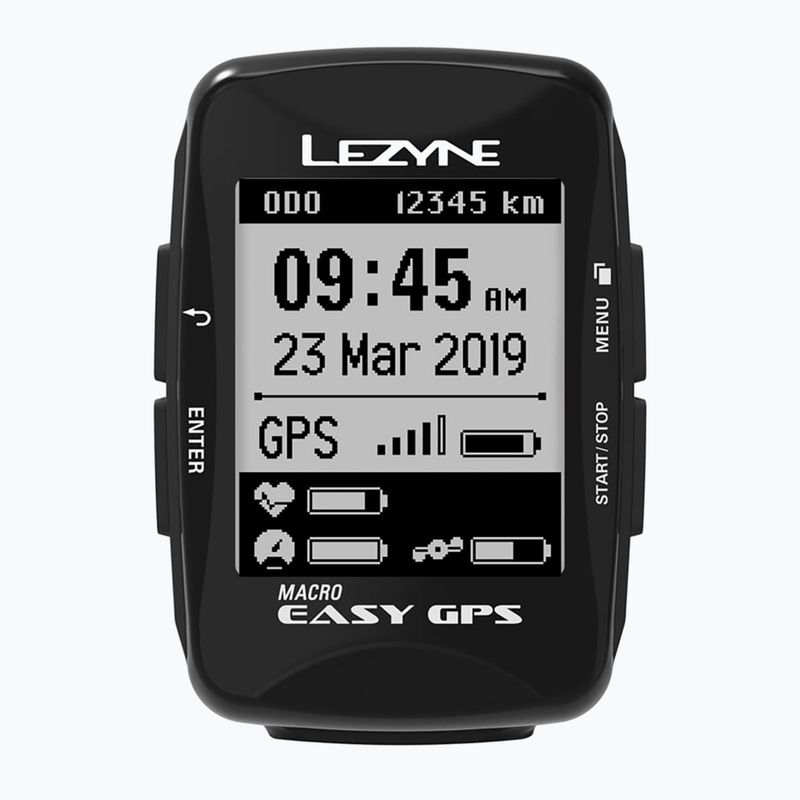 Лічильний велосипедний Lezyne Macro Easy GPS black 2