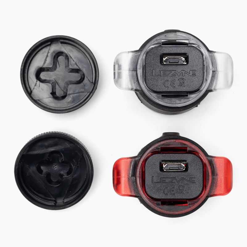 Набір велосипедних ліхтариків Lezyne set LED FEMTO DRIVE USB PAIR чорний LZN-1-LED-31P-V104 3