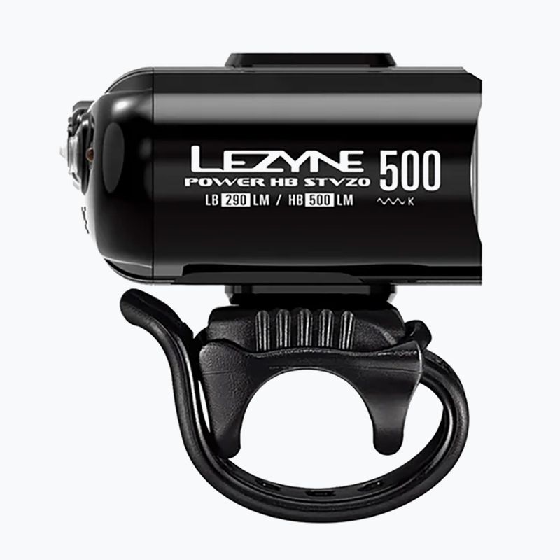 Ліхтарик велосипедний передній Lezyne Power HB Drive Stvzo 500 Loaded black 3