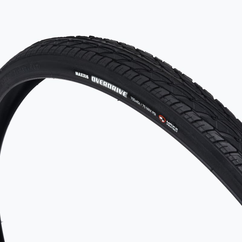 Шина велосипедна Maxxis Overdrive 27TPI Maxxprotect  чорна 3