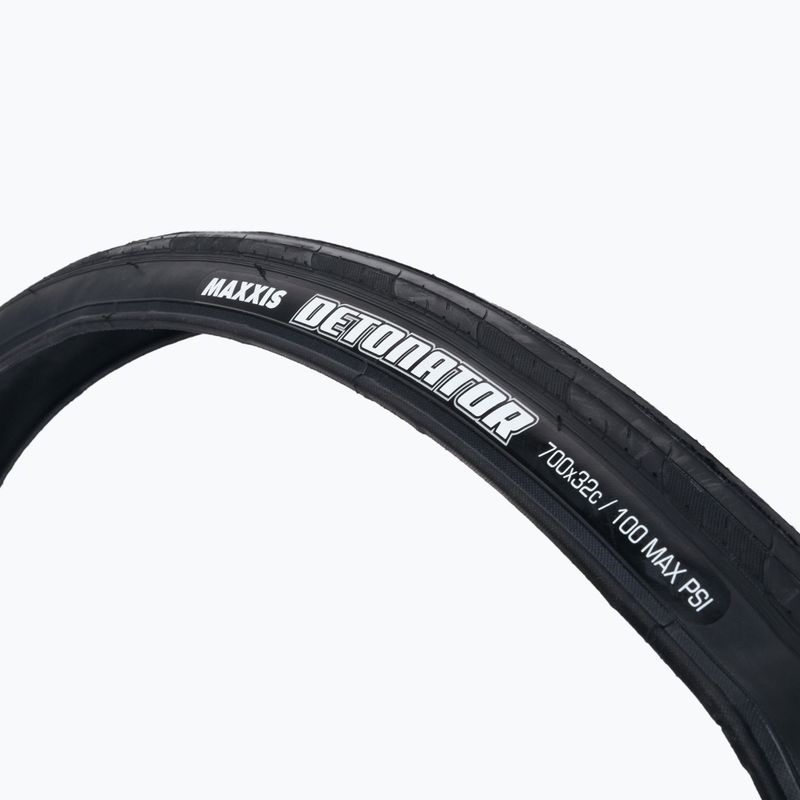 Шина велосипедна Maxxis Detonator 60TPI складна чорна TR-MX431 3