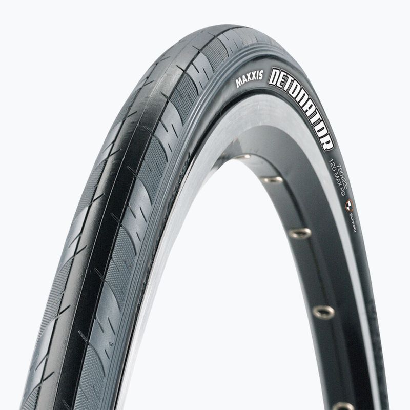 Шина велосипедна Maxxis Detonator 60TPI складна чорна TR-MX431