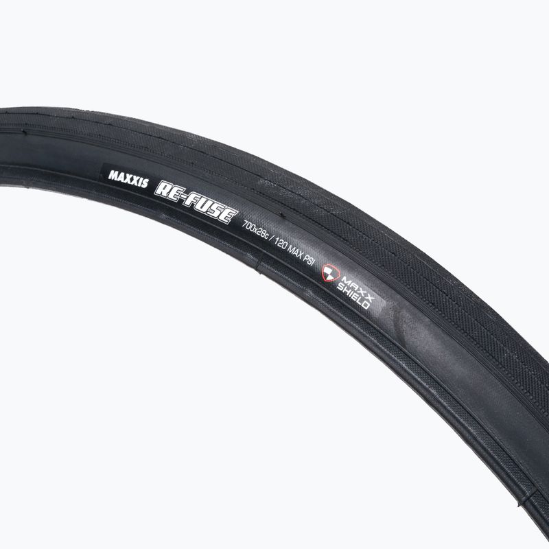 Шина велосипедна Maxxis Re-Fuse 60TPI Maxxshield складна чорна TR-MX399 3