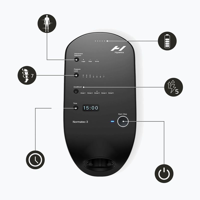 Масажер Normatec 3.0 чорний 63010 006-0311 3