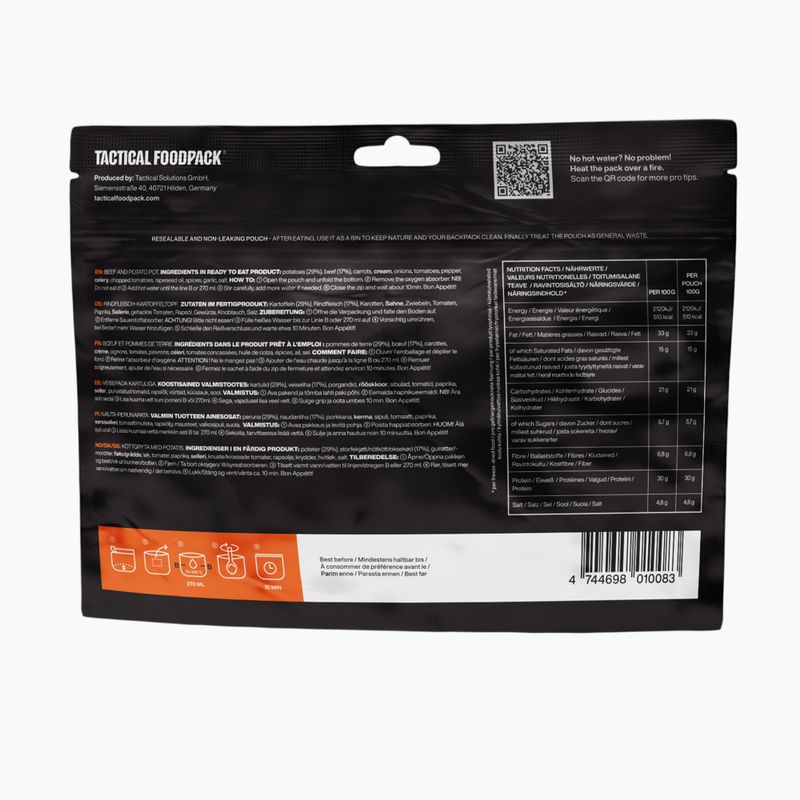 Сублімовані продукти Tactical Foodpack Beef and Potato Pot 100 г 3