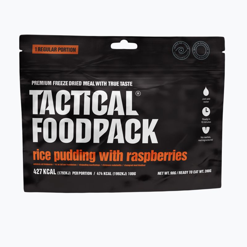 Сублімовані сухі продукти Tactical Foodpack Рисовий пудинг з малиною 390 г 2