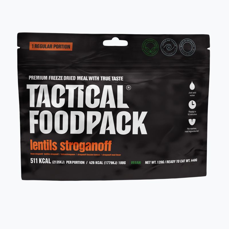 Сублімовані продукти Tactical Foodpack Lentils Strogonoff Vege 120 г 2