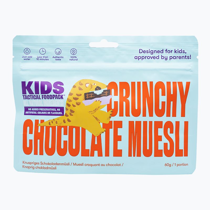 Сублімовані продукти Tactical Foodpack Kids Crunchy Chocolate Muesli 60 г