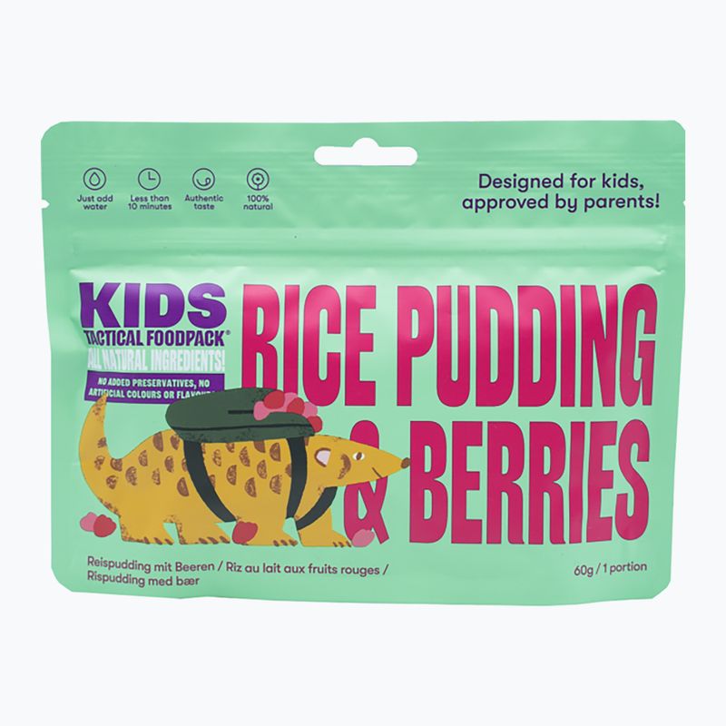 Сублімовані продукти Tactical Foodpack Kids Рисовий пудинг з ягодами 200 г