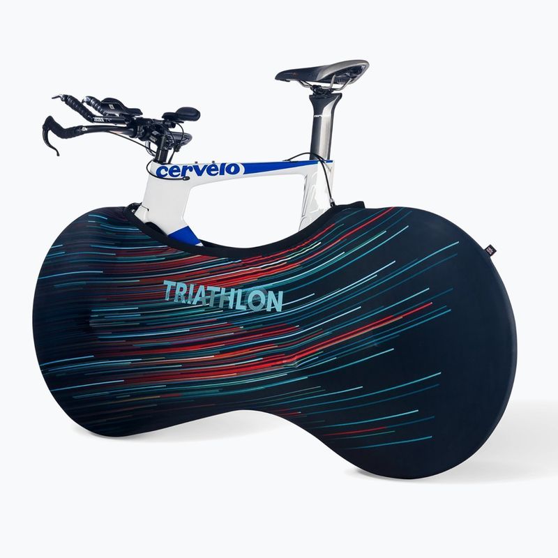 Чохол велосипедний на колеса VELOSOCK Red and Green 3