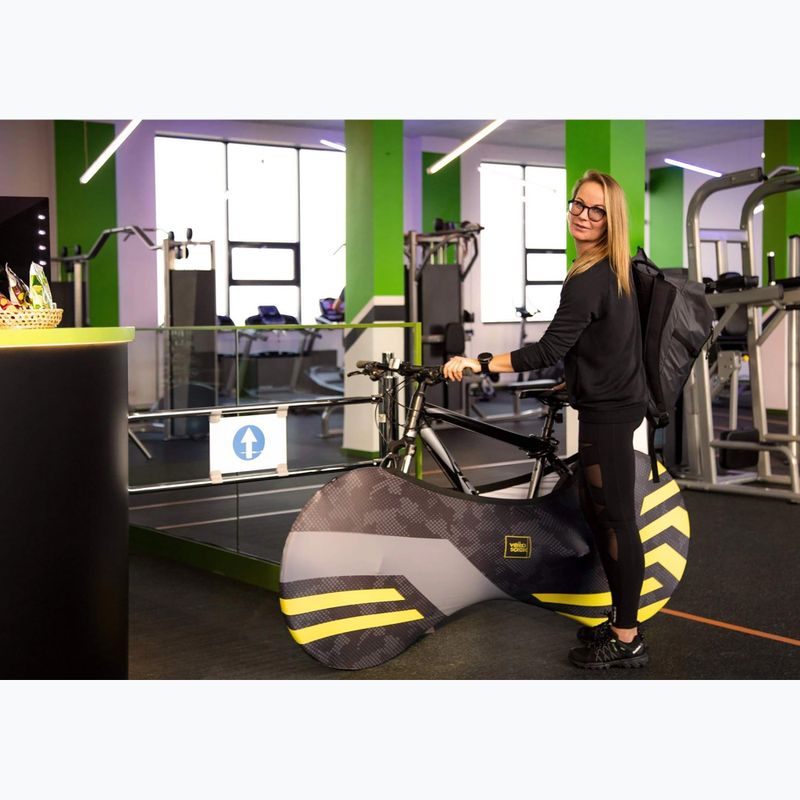 Чохол велосипедний для коліс VELOSOCK Yellow Lines 3