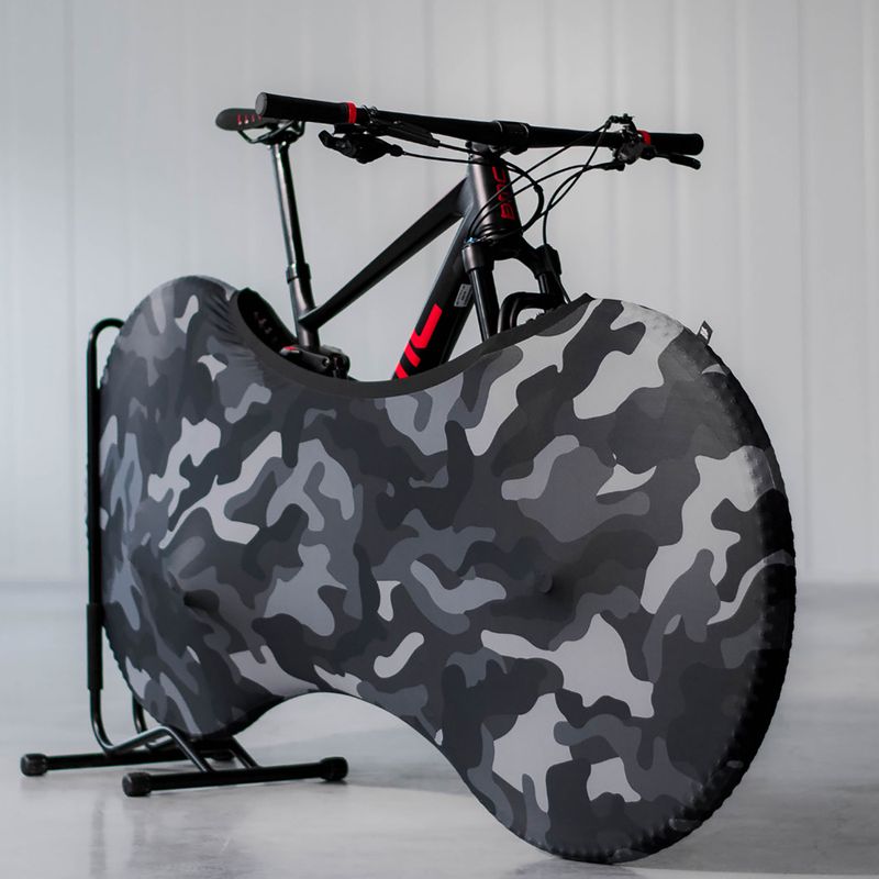 Чохол велосипедний на колеса VELOSOCK Camo Black 3