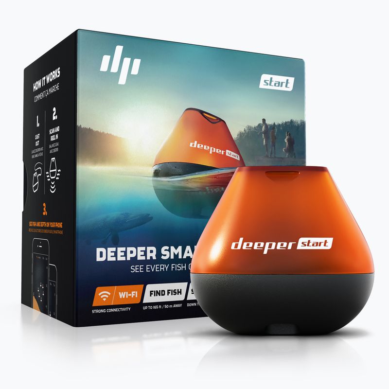 Ехолот для риболовлі Deeper Мастилоt Sonar Start червоний 2