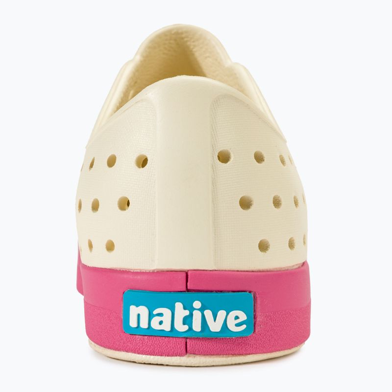 Кросівки вітрильні дитячі Native NA-12100100 Jefferson bone white/hollywood pink 6