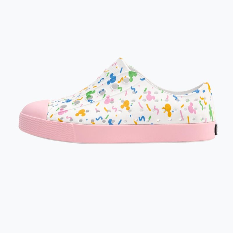 Кеди дитячі Native Jefferson Print Disney Jr shell white/princess pink/pastel white confetti 10