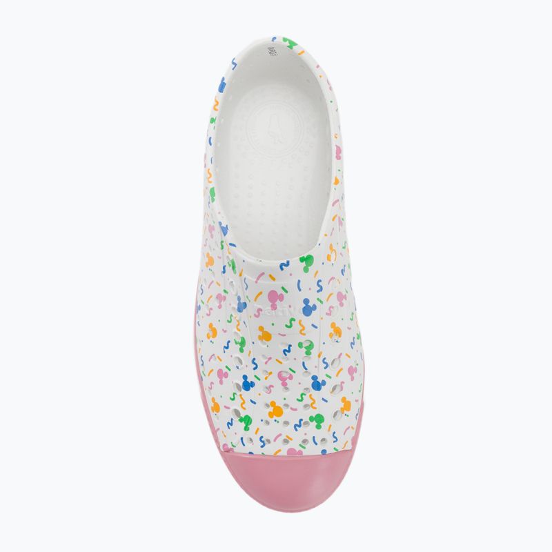 Кеди дитячі Native Jefferson Print Disney Jr shell white/princess pink/pastel white confetti 6