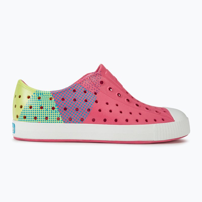Кросівки вітрильні дитячі Native NA-12111502 Jefferson Block dazzle pink/shell white/celery maria starfish 2