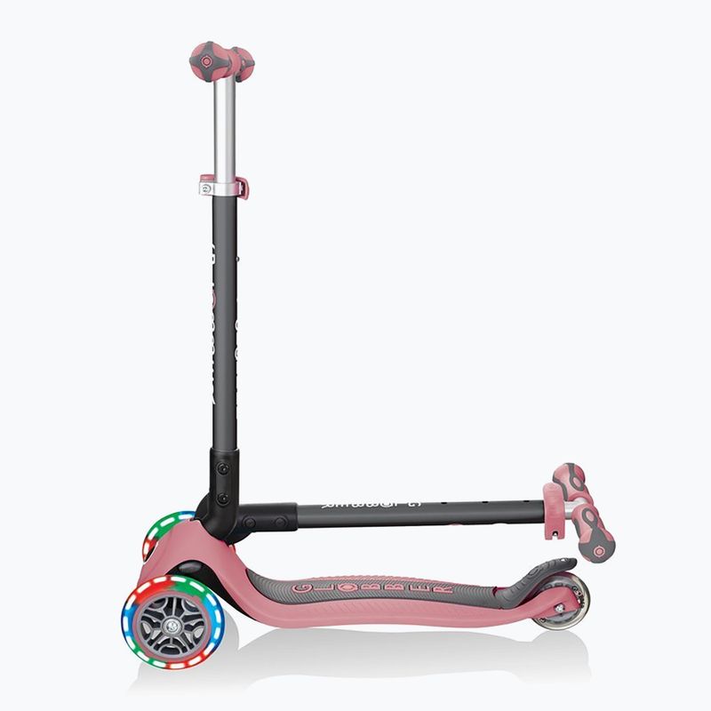 Дитячий триколісний велосипед Globber Go.Up Deluxe Lights глибокий пастельно-рожевий 11