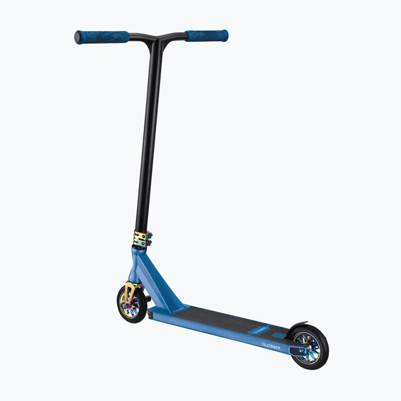 Самокат дитячий Globber Stunt GS 900 Deluxe black/neochrome blue 3