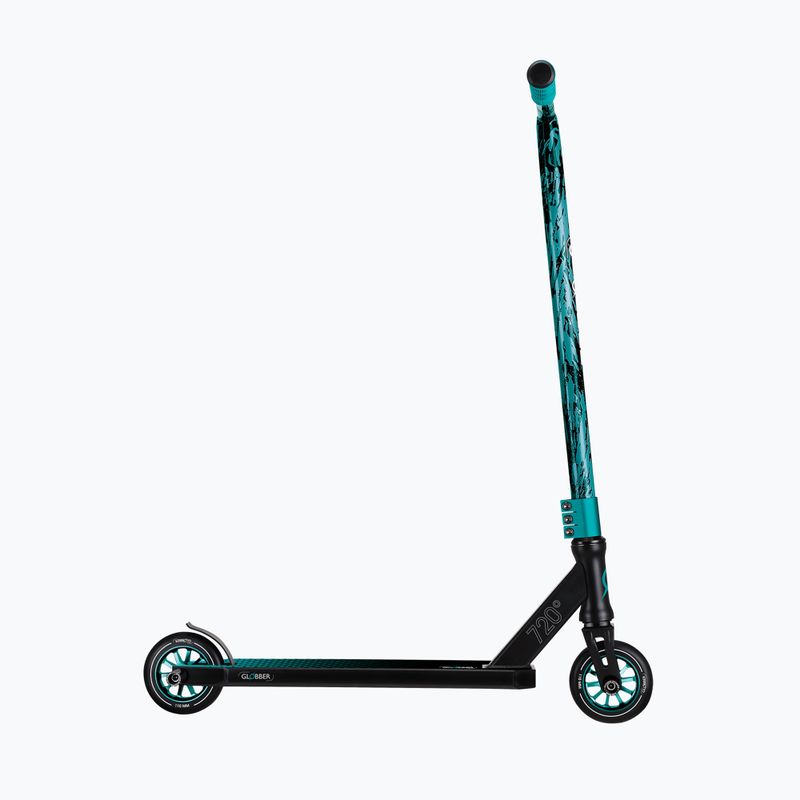 Самокат дитячий Globber Stunt GS 720 black/teal 2