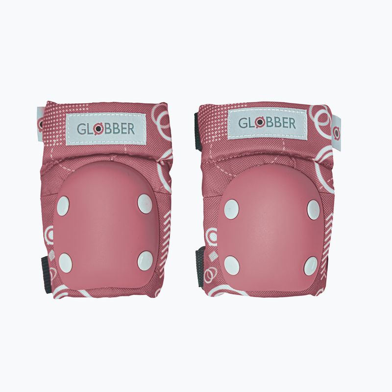 Набір захисту дитячий Globber Toddler deep pastel pink/shapes 2