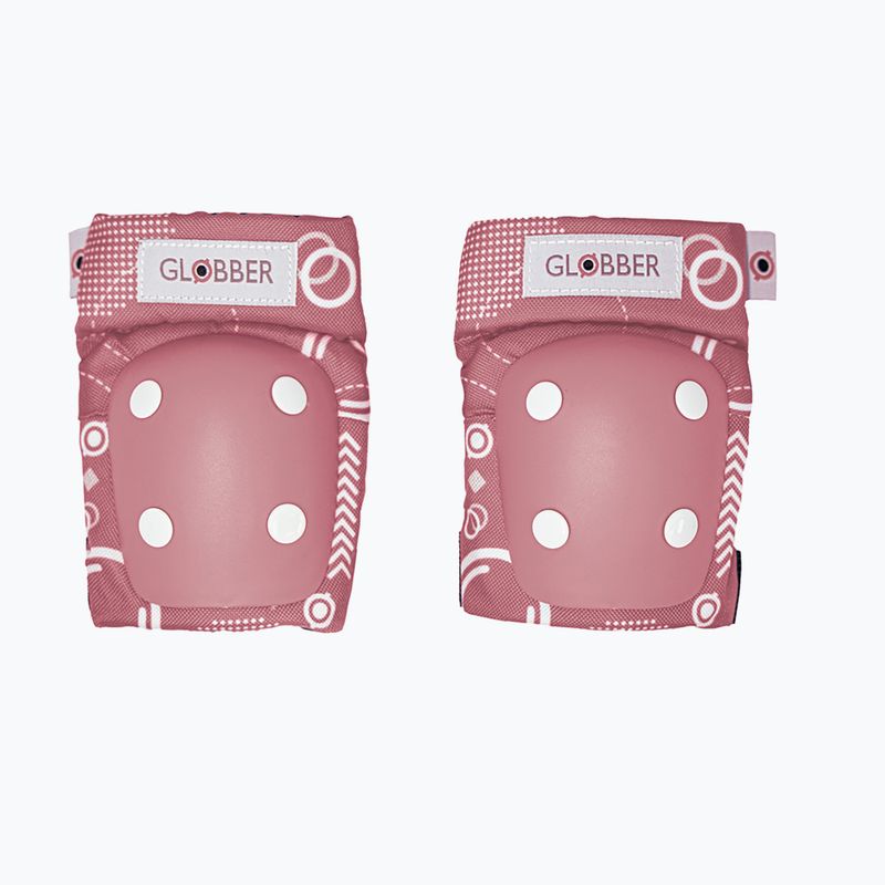 Набір захисту дитячий Globber Toddler deep pastel pink/shapes 3