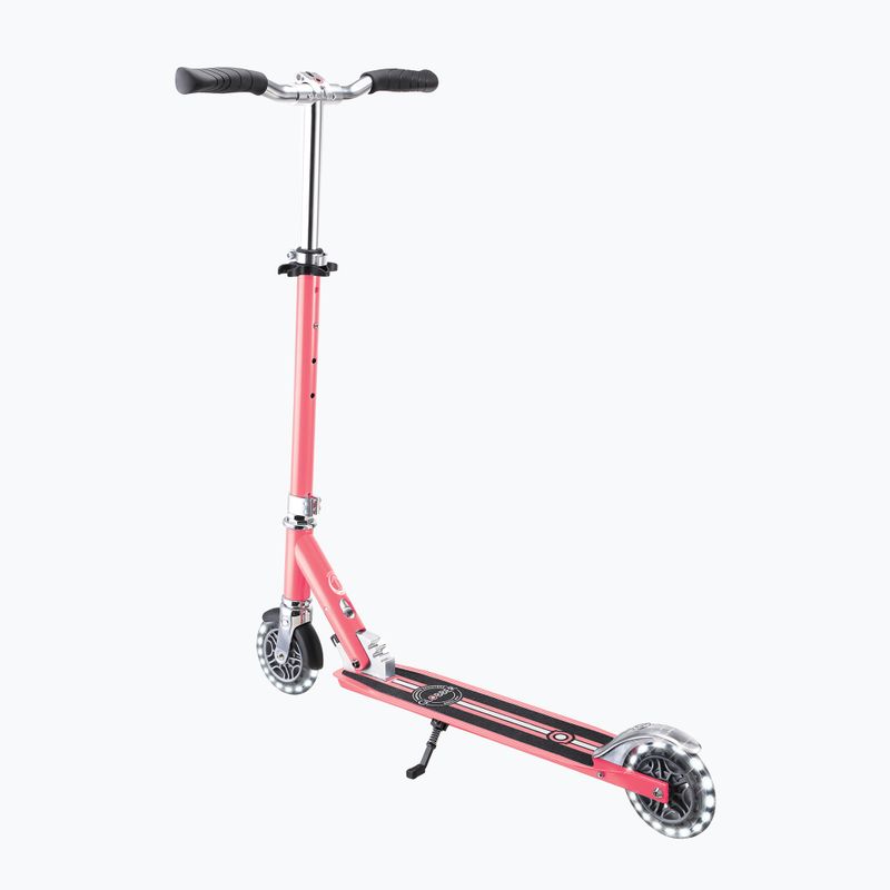 Самокат дитячий Globber Flow Element Lights coral pink 3
