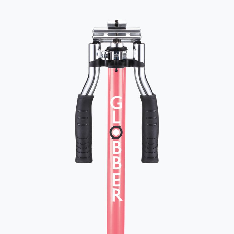 Самокат дитячий Globber Flow Element Lights coral pink 5