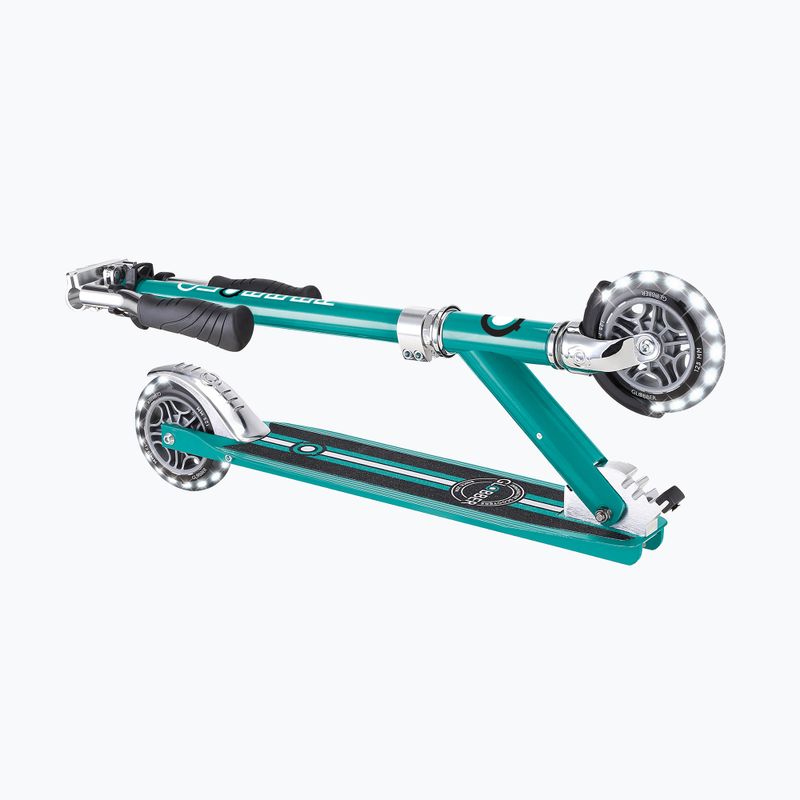 Дитячий міський самокат Globber Flow Element Lights jade 6