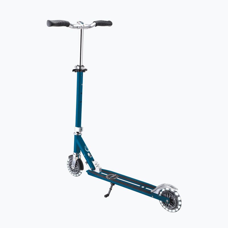 Дитячий міський самокат Globber Flow Element Lights petrol blue 2