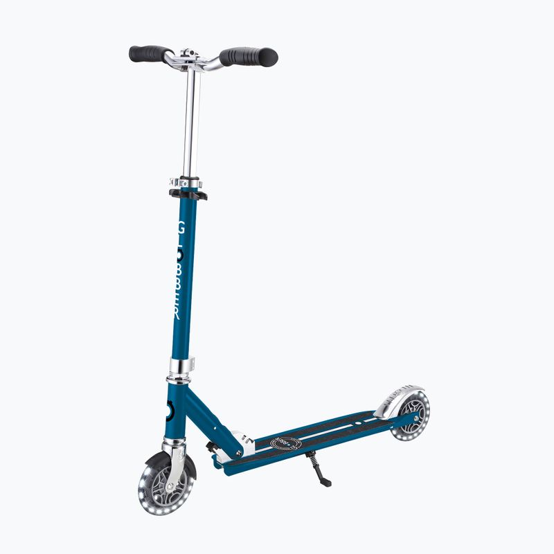Дитячий міський самокат Globber Flow Element Lights petrol blue 3