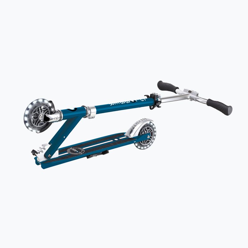 Дитячий міський самокат Globber Flow Element Lights petrol blue 5