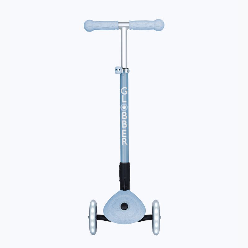 Самокат триколісний дитячий Globber Junior Primo Foldable Lights Eco blueberry 3