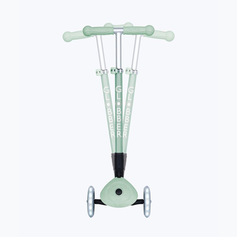 Самокат триколісний дитячий Globber Junior Primo Foldable Lights Eco pistachio 7