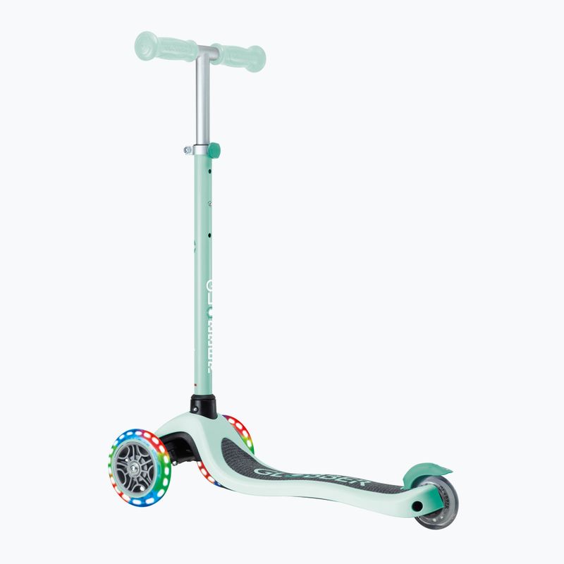 Самокат трьохколісний дитячий Globber Primo Lights mint 4