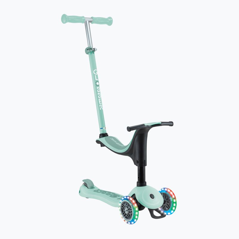 Самокат трьохколісний дитячий Globber Go.Up Sporty Lights mint 2