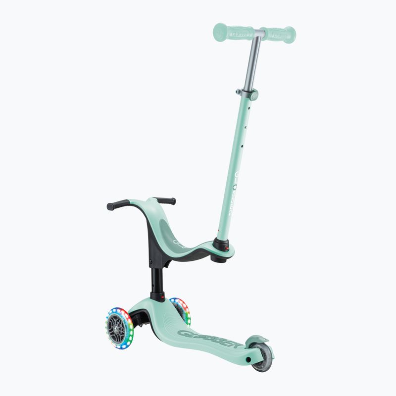 Самокат трьохколісний дитячий Globber Go.Up Sporty Lights mint 4